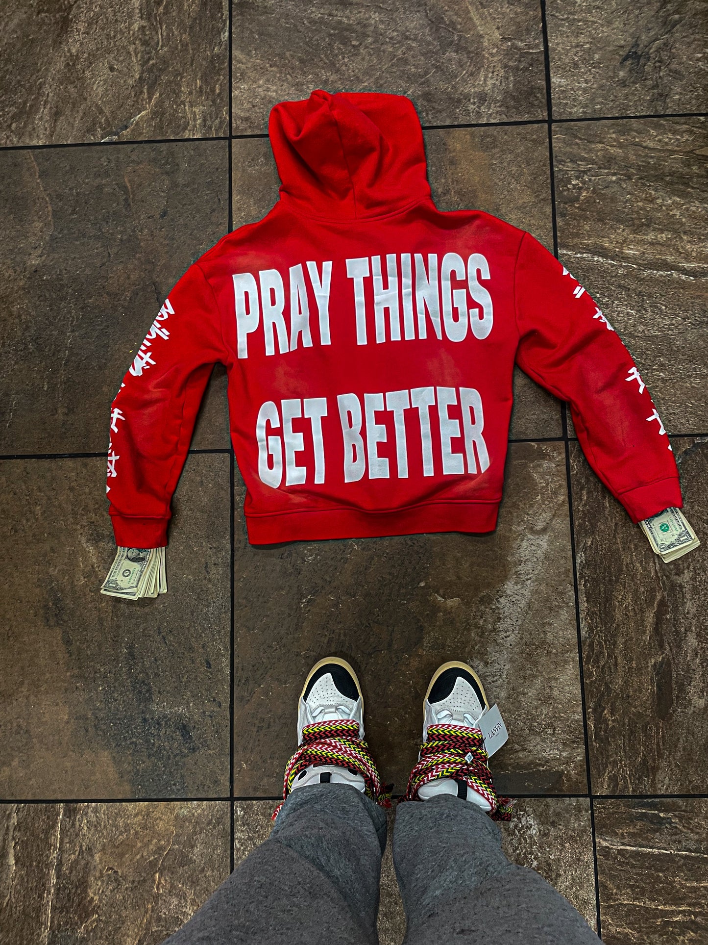 DS Pray for Me zip up